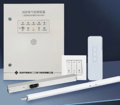 消防聯動電動開窗機制造公司高新投三江助火災時迅速開窗排出煙霧，提高逃生效率